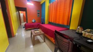 Posezení v ubytování Hi5 Holiday Apartments - Udupi