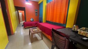 Posezení v ubytování Hi5 Holiday Apartments - Udupi