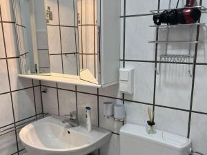 Koupelna v ubytování Ferienwohnung, 41 Qm + 11 fotografií