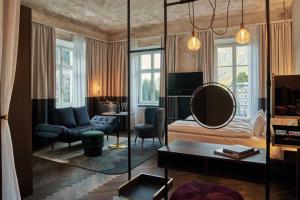 Posezení v ubytování A-ROSA Collection Straubinger Grand Hotel Bad Gastein