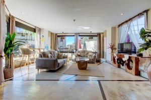 Ruang duduk di Hotel de Riu Boutique