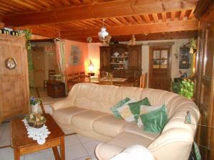 Posezení v ubytování Chambre D'hôtes Myrtille