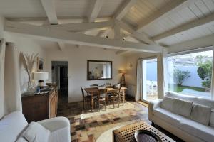 Posezení v ubytování La Maison de Flo