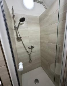 Koupelna v ubytování Motel Roudnice