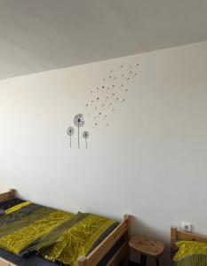 Postel nebo postele na pokoji v ubytování Motel Roudnice