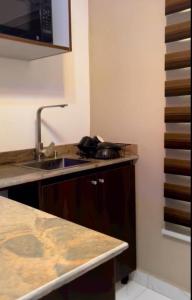 Η κουζίνα ή μικρή κουζίνα στο S A Luxury Apartments