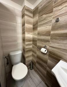 Koupelna v ubytování Motel Roudnice