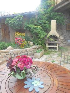 Zahrada ubytování Chambre D'hôtes Myrtille