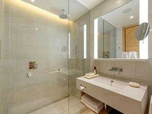 Koupelna v ubytování Mövenpick Hotel Basel