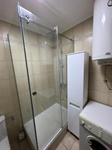 Koupelna v ubytování Apartman Centar + 1 fotografie