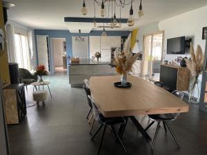 Χώρος καθιστικού στο Maison de vacances +3 φωτογραφίες