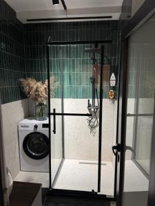 Koupelna v ubytování Deluxe Apartament 2 + 8 fotografií