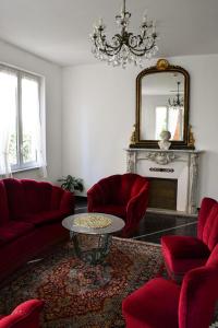 Posezení v ubytování Hotel Le Palme