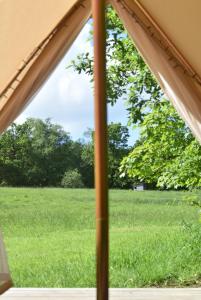 Lickham Bottom Camping外面的花园