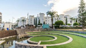A garden outside La Torre Golf Resort