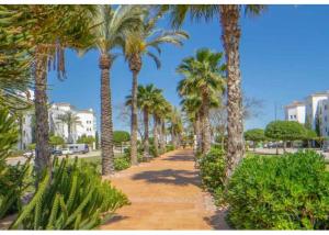 A garden outside La Torre Golf Resort