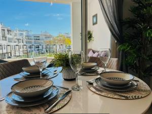 A balcony or terrace at La Torre Golf Resort