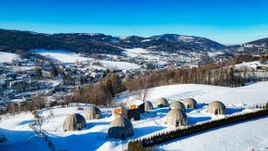 Wisła Glamping during the winter