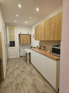 Kuchyňa alebo kuchynka v ubytovaní Apartament Vistula