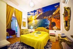 Postel nebo postele na pokoji v ubytování Residenza Sole Amalfi
