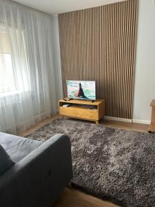 TV a/nebo společenská místnost v ubytování ModernNest