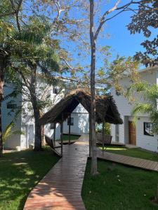 Zahrada ubytování Villas Isla Escondida