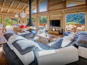 Posezení v ubytování Chalet Alti - OVO Network