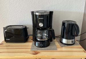 Παροχές για τσάι/καφέ στο Apartment Dangaster Oase , Danksteder Str 11