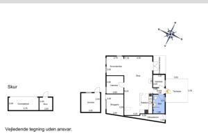 Plano de Split-Level Holiday Home With View Of Årø