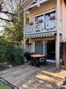 Ban công/sân hiên tại Villa Le Mauret