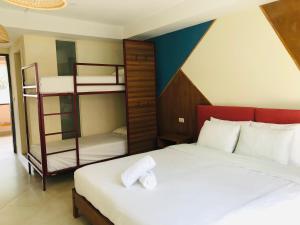 Postel nebo postele na pokoji v ubytování Hotel Brio Centro