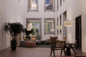 Zona de estar de The Lince Braga
