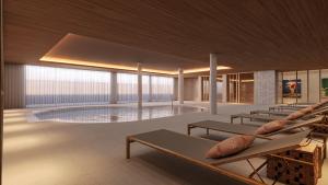 A piscina localizada em The Lince Braga ou nos arredores