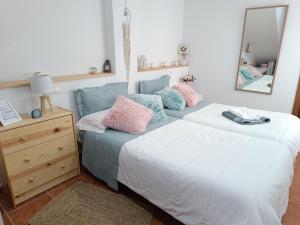 Posteľ alebo postele v izbe v ubytovaní Mi casita del Bosque