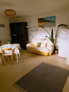 Istumisnurk majutusasutuses Lo Spicchio b&b