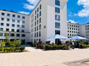 Bygningen som lejligheden ligger i