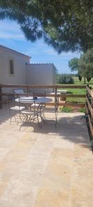 Patio nebo venkovní prostory v ubytování Mas Sicard chambre d'hôtes en Camargue
