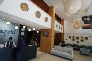 Khu vực sảnh/lễ tân tại Mazeki Addis Boutique Hotel