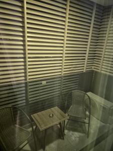 Posezení v ubytování AFI Discret Jacuzzi