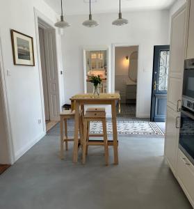 Kuchyňa alebo kuchynka v ubytovaní Pelso Luxury Apartments