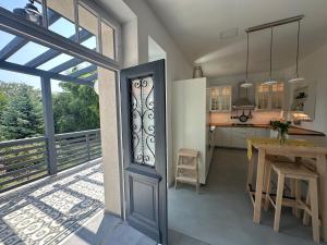 Kuchyňa alebo kuchynka v ubytovaní Pelso Luxury Apartments