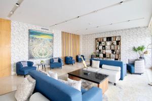 Un lugar para sentarse en Hotel Velvet Plaza