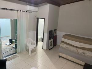 Ένα ή περισσότερα κρεβάτια σε δωμάτιο στο Casa Matinhos 100m do mar +27 φωτογραφίες