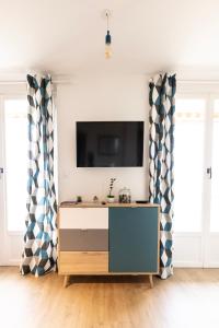 Køkken eller tekøkken på Le cottage roannais