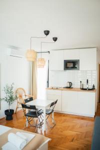 Kuchyň nebo kuchyňský kout v ubytování Guesthouse Tamara