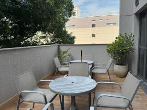 Μπαλκόνι ή βεράντα στο Studio em São Paulo