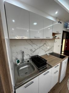 Apartmani Mojić Divčibare 2 주방 또는 간이 주방