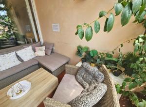 Ein Sitzbereich in der Unterkunft Beautiful Apartment, Close to Beach