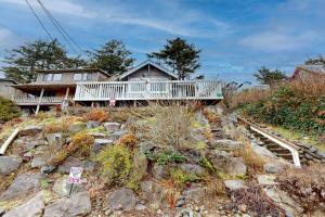 Zahrada ubytování Oceanside Beach Bungalow