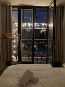 Minimal Hostel Kreuzberg客房内的一张或多张床位